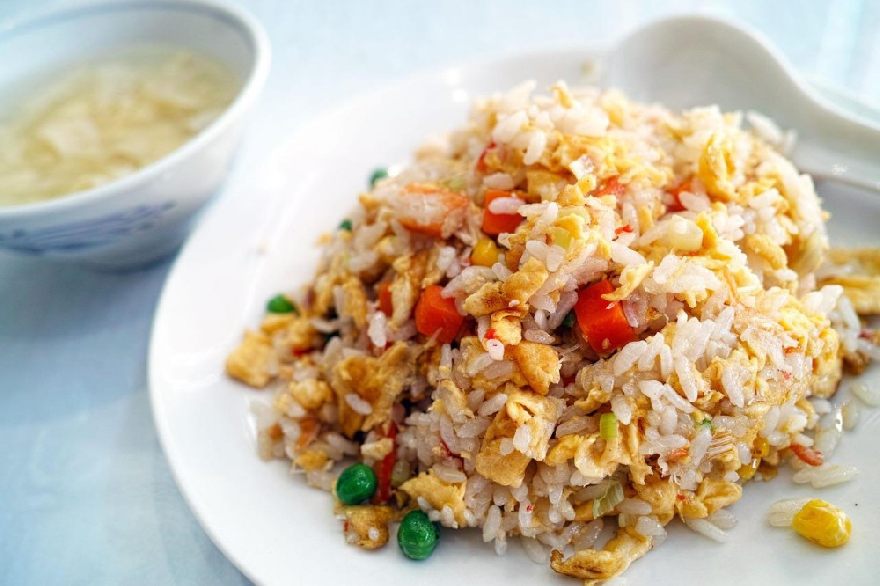 fried rice, Chinese, asian